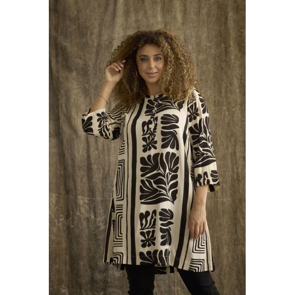 Orah Tunika Offwhite/Brun