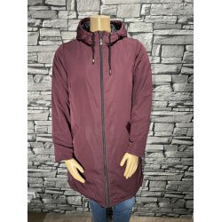 Vatteret Jakke Bordeaux