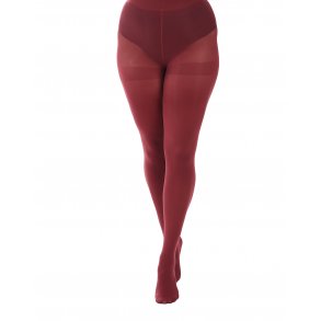 Curvy Super-Stretch 50 Den. Burgundy