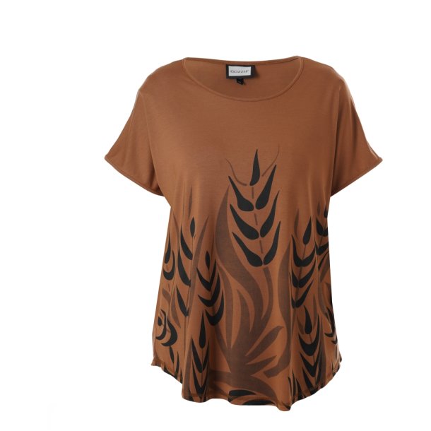 Gitte T-Shirt Cognac