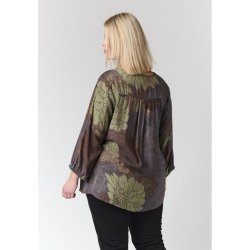 Emmy Bluse Brun/Gr�n