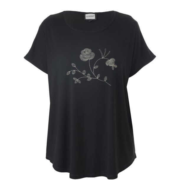 Gitte T-Shirt Sort