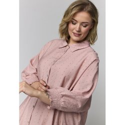 Gerda Oversize Tunika Rose/brun