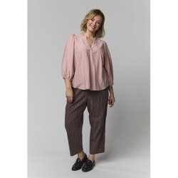 Amaris Bluse Rose/Brun