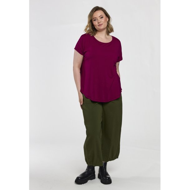 Gitte T-Shirt Raspberry