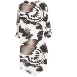 Juline Kjole Hvid/Brun