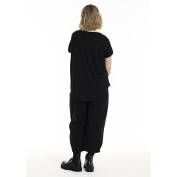 Gitte T-Shirt Sort m.print