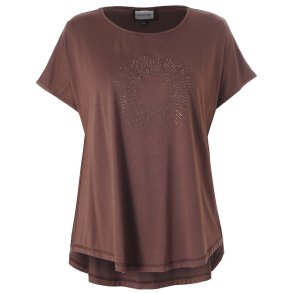 Gitte T-Shirt Brun