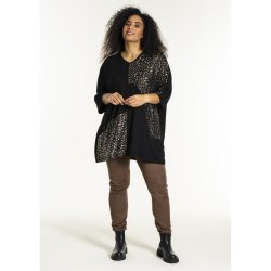 Stina Tunika Sort/guld