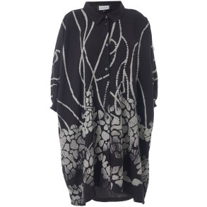 Gerda Oversize Skjorte Sort