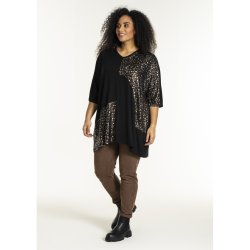 Stina Tunika Sort/guld