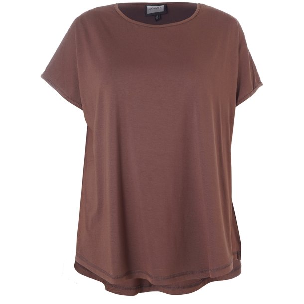 Gitte T-Shirt Brun