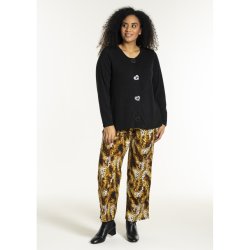 Nianette Strik Cardigan Sort