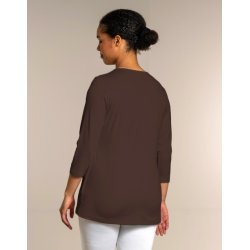 Sandgaard Basic Bluse Brun