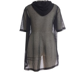 Mira Net Bluse Black