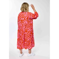 Lea Kjole Pink/Orange