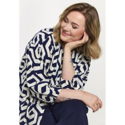 Annbrit Skjorte Bl�/offwhite