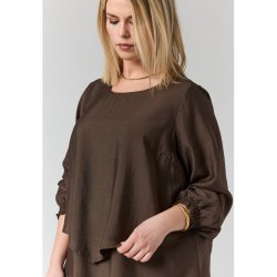 Anine Bluse Brun