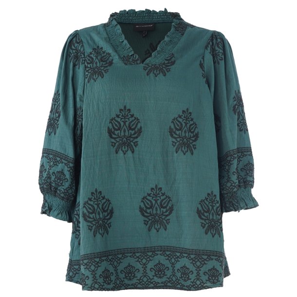 Feodora Bluse Petrol