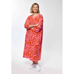 Lea Kjole Pink/Orange