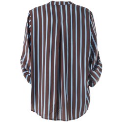 Alva Bluse brun/Bl�