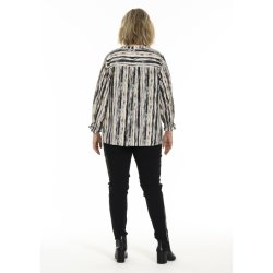 Berit Bluse Grn Strib