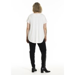 Gitte T-Shirt Hvid m.print