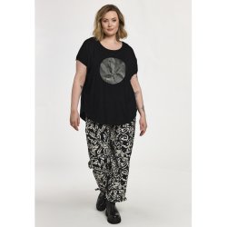 Gitte T-Shirt Sort m.print