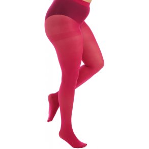 Curvy Super-Stretch 50 Den. Cerise