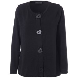 Nianette Strik Cardigan Sort