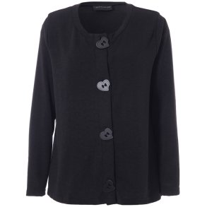 Nianette Strik Cardigan Sort