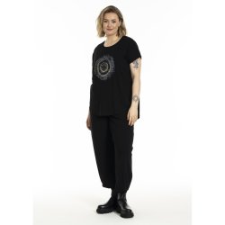 Gitte T-Shirt Sort m.print