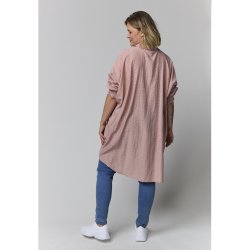 Gerda Oversize Tunika Rose/brun