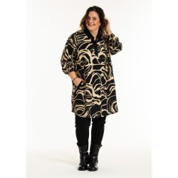 Harper Tunika Sort/latte