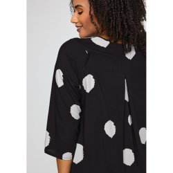 Luma Bluse Black Dots