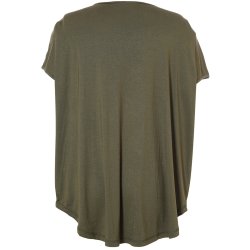 Gitte T-Shirt Olive m.print