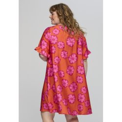 Ada Kjole Orange/Pink