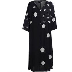Cara Kjole Black Dots