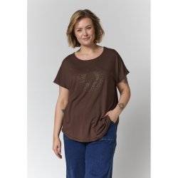 Gitte T-Shirt Brun