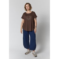 Gitte T-Shirt Brun