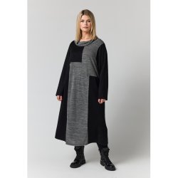 Flora Kjole Sort/Gr�