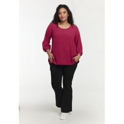 Ilana Strik Bluse Pink