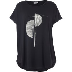 Gitte T-Shirt Sort m.print