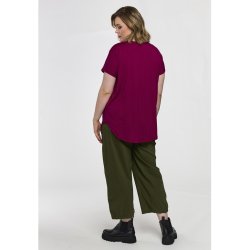 Gitte T-Shirt Raspberry
