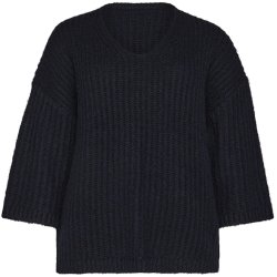 Rakel Strik Bluse Navy