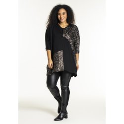 Stina Tunika Sort/guld