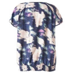 Camilla Bluse Petrol Mix