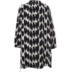 Nora Tunika Sort/offwhite