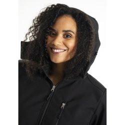 Kort Softshell Jakke Sort