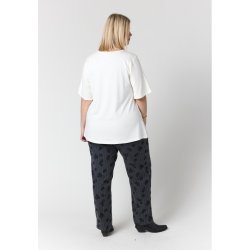 Bella Bluse Hvid/Sort